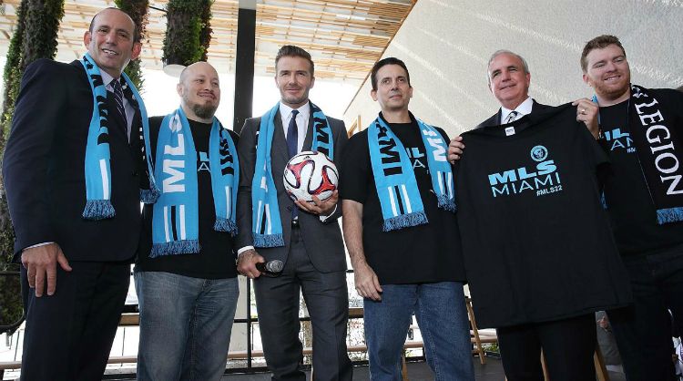 David Beckham, pemilik Miami MLS. Copyright: © Sports Illustrated