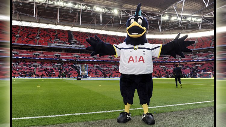 Maskot Chirpy Cockerel-Tottenham. Copyright: © Getty Images