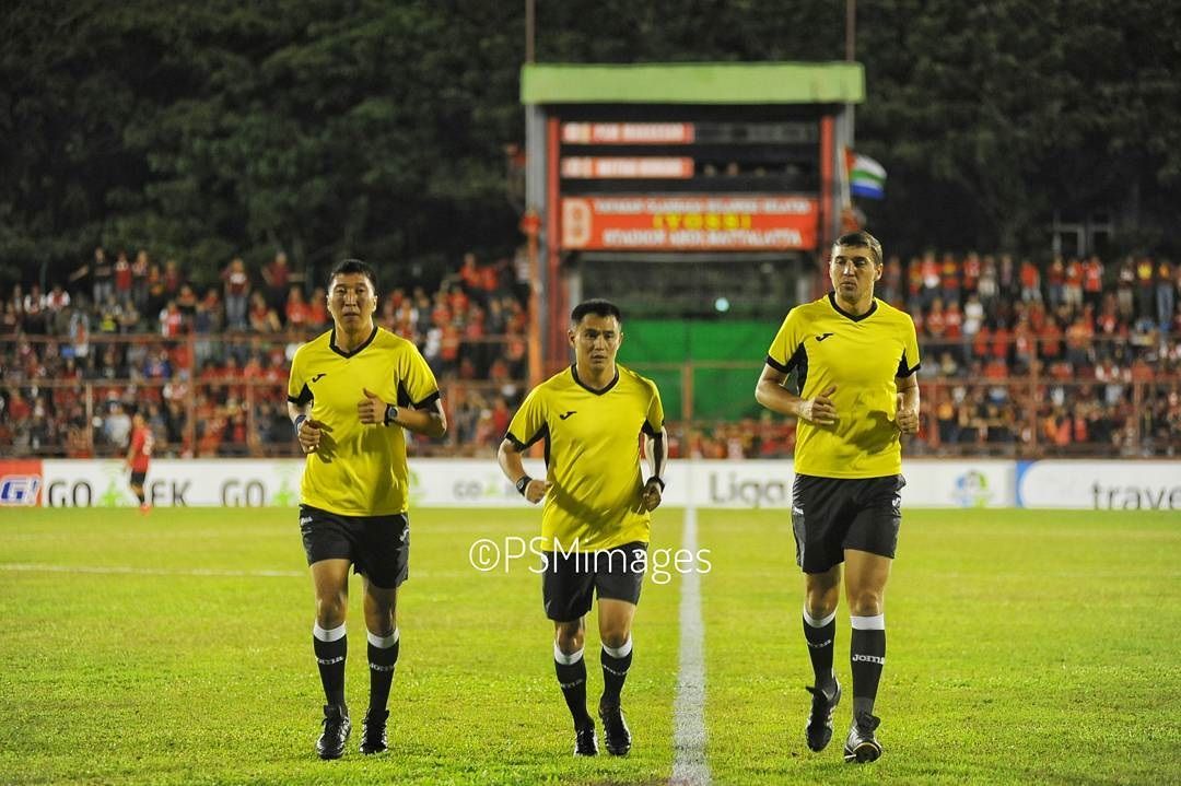 Wasit asing yang pimpin laga PSM kontra Mitra Kukar. Copyright: © @PSMImages