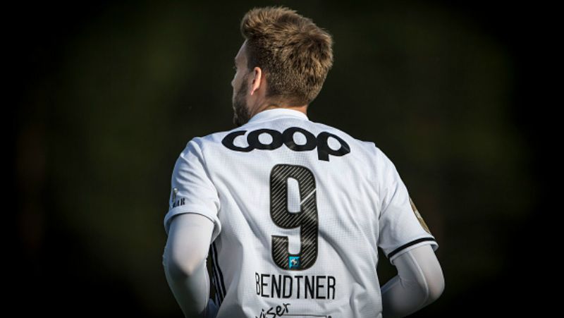 Nicklas Bendtner, penyerang klub Norwegia, Rosenborg BK. Copyright: © Getty Images