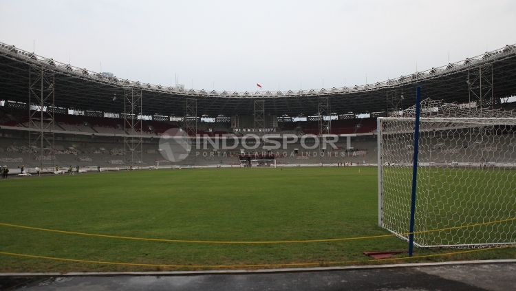 Kondisi terkini Stadion GBK. Copyright: © Herry Ibrahim/Indosport.com