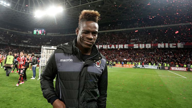 Mario Balotelli, striker OGC Nice. Copyright: © Getty Images