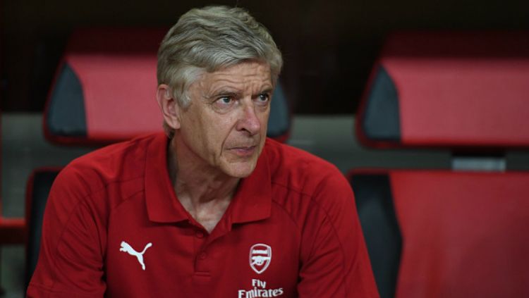 Pelatih Arsenal, Arsene Wenger. Copyright: © Getty Images