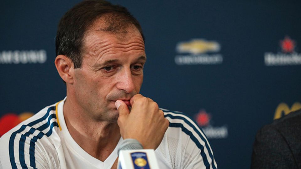 Massimiliano Allegri, pelatih Juventus. Copyright: © Getty Images