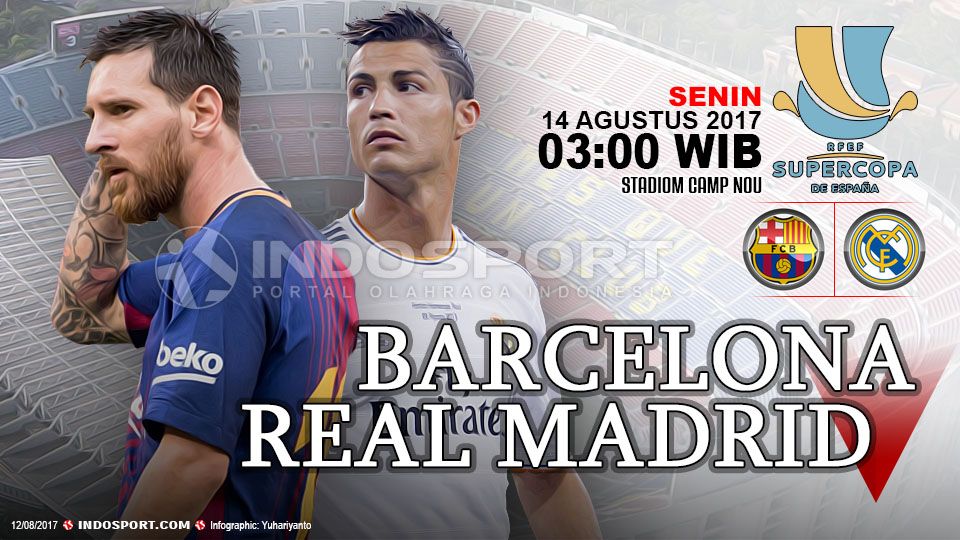 Prediksi Barcelona vs Real Madrid Copyright: © Grafis:Yanto/Football265.com
