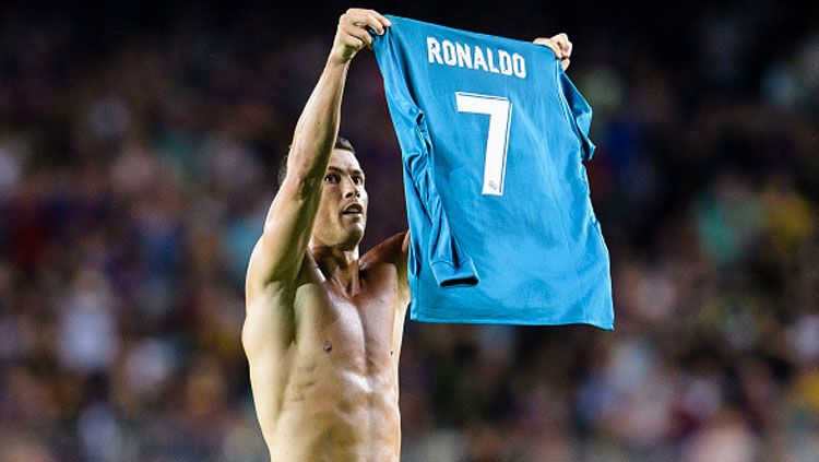 Megabintang Real Madrid, Cristiano Ronaldo. Copyright: © Getty Images