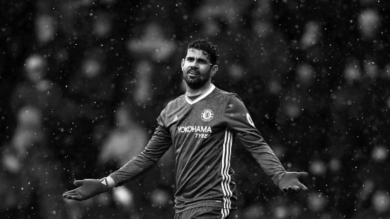 Diego Costa, penyerang Chelsea. Copyright: © Getty Images