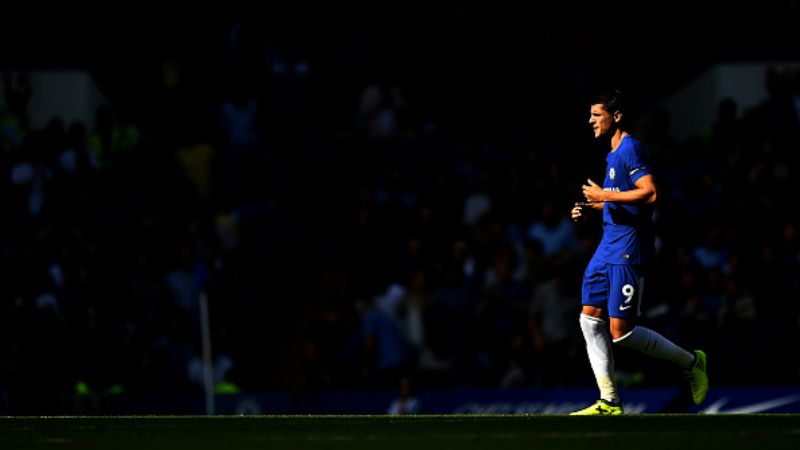 Alvaro Morata, penyerang Chelsea. Copyright: © Getty Images