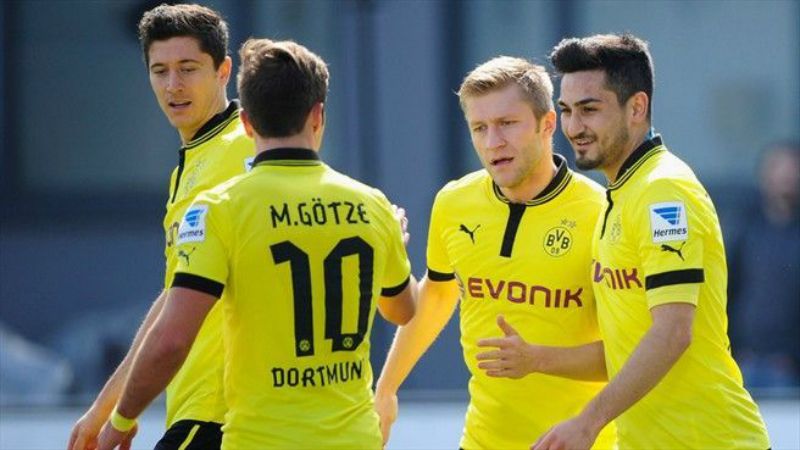 Para pemain Borussia Dortmund. Copyright: © Getty Images