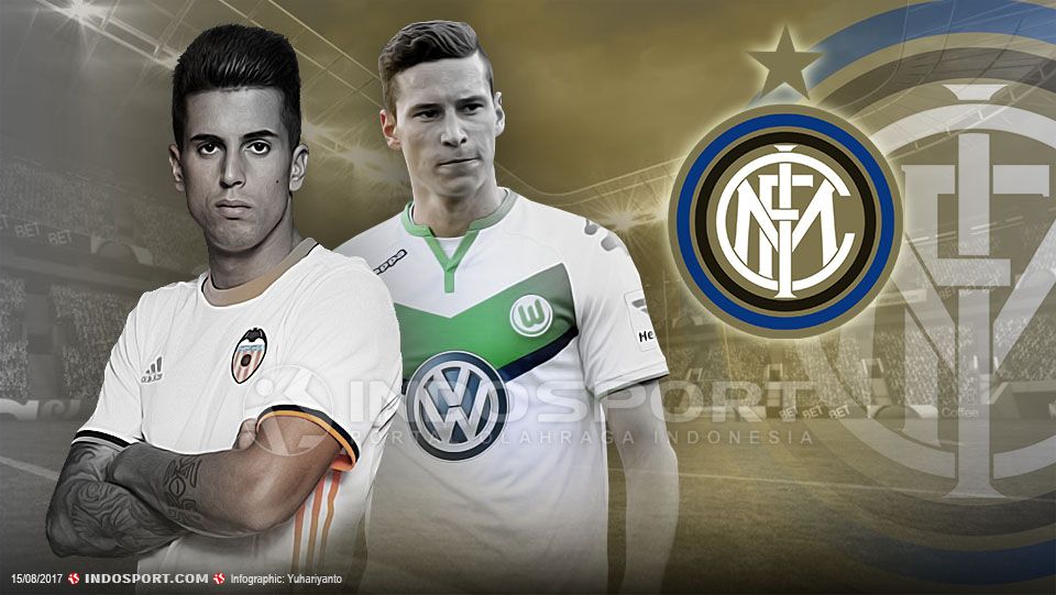 Joao Cancelo dan Julian Draxler bisa bergabung dengan Inter Milan. Copyright: © Grafis:Yanto/Indosport.com