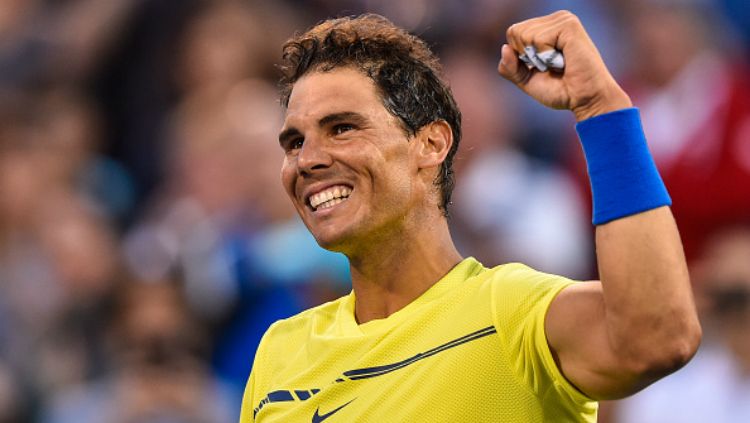 Rafael Nadal gagal bermain di Brisbane karena belum fit. Copyright: © Getty Images