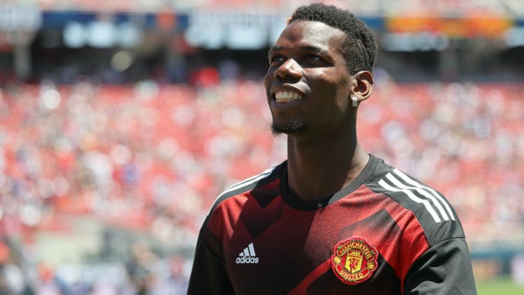 Paul Pogba, pemain Manchester United. Copyright: © Getty Images