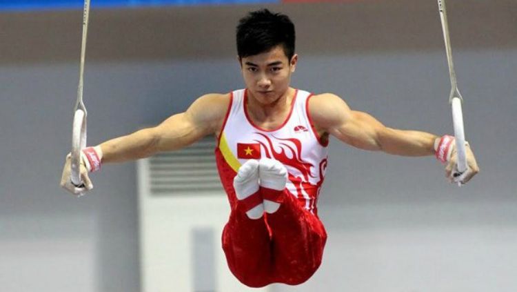 Pham Phuoc Hung adalah atlet gimnastik asal Vietnam. Copyright: © Talk Vietnam