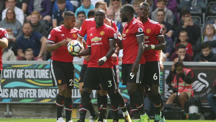 Manchester United sukses benamkan Swansea City 4-0. Copyright: © Getty Images