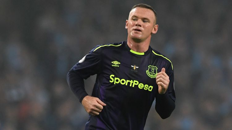 Penyerang andalan Everton, Wayne Rooney. Copyright: © Getty Images