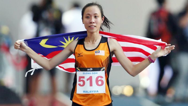 Elena Goh (Malaysia), atlet jalan cepat. Copyright: © zing.vn
