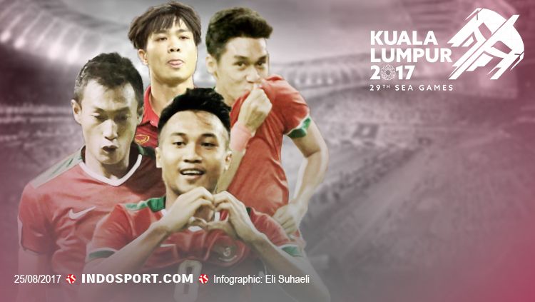 Formasi terbaik di Sea Games 2017 versi Foxsportsasia. Copyright: © Grafis: Eli Suhaeli/INDOSPORT