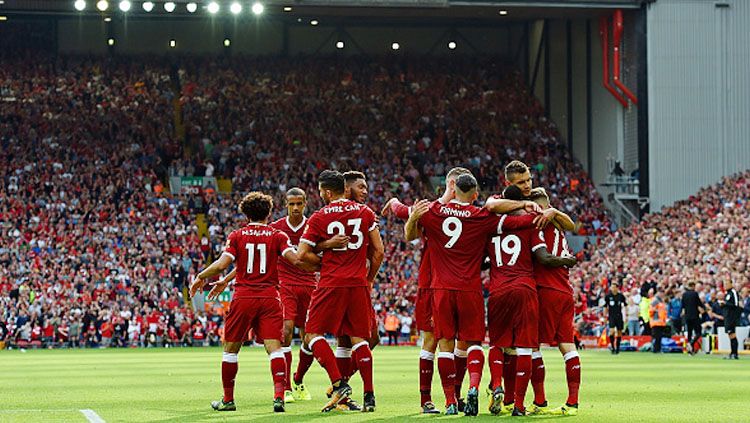 Jika tampil di babak 16 besar Piala Liga Inggris, 3 pemain muda Liverpool berpeluang mempermalukan Arsenal. Copyright: © Getty Images