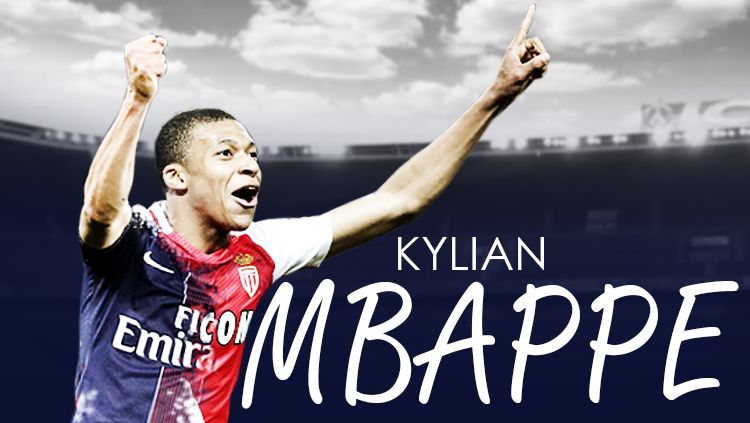 Kylian Mbappe, striker AS Monaco. Copyright: © Grafis: Eli Suhaeli/INDOSPORT