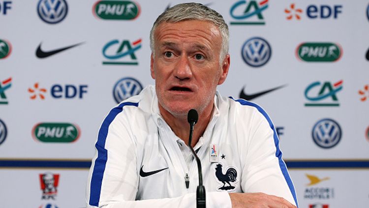 Didier Deschamps, pelatih Timnas Prancis. Copyright: © Getty Images
