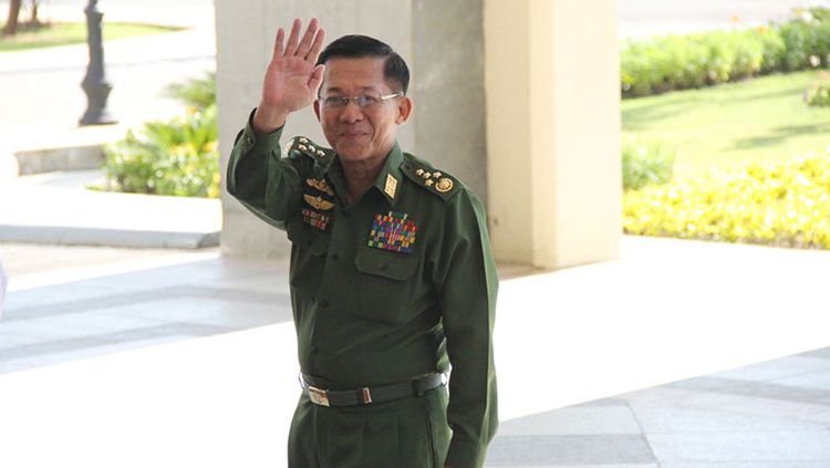 Jenderal Min Aung Hlaing. Copyright: © nytimes.com