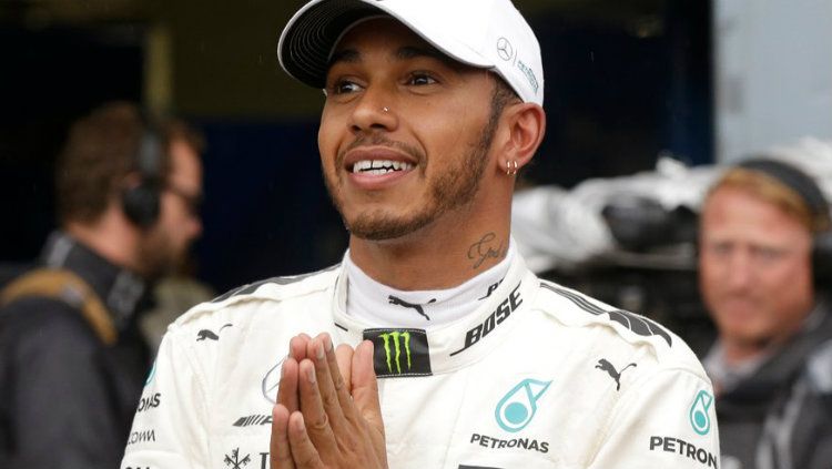 Lewis Hamilton, pembalap F1 tim Mercedes. Copyright: © @LADbible