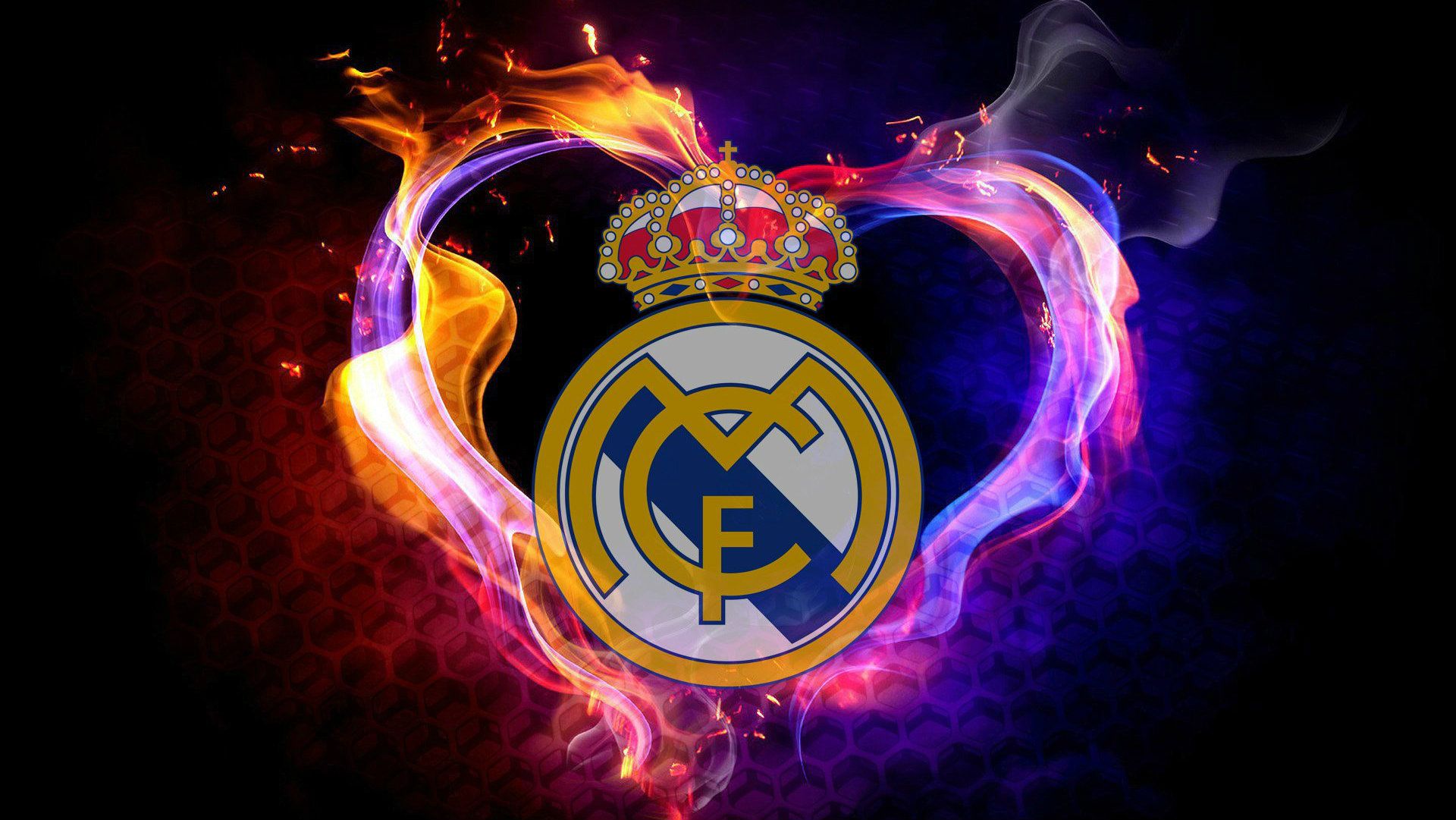 Logo Real Madrid. Copyright: © Wallpaper Abyss