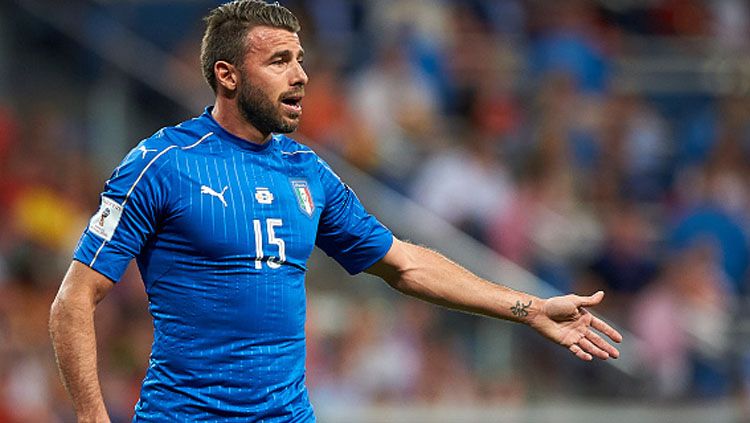 Andrea Barzagli, bek tengah Timnas Italia. Copyright: © getty images