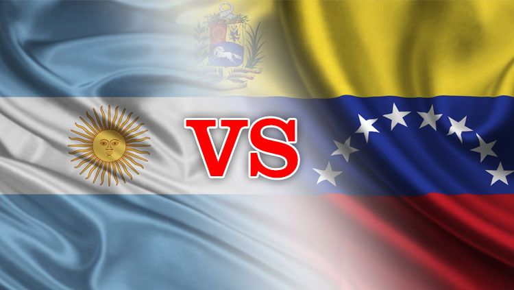 Argentina vs Venezuela Copyright: © Grafis: Tim/Indosport.com