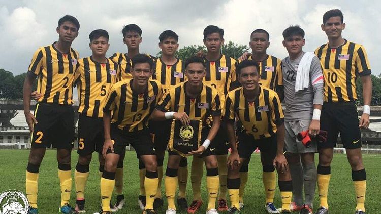 Skuat Timnas Malaysia U-19. Copyright: © Twitter@FAM_Malaysia