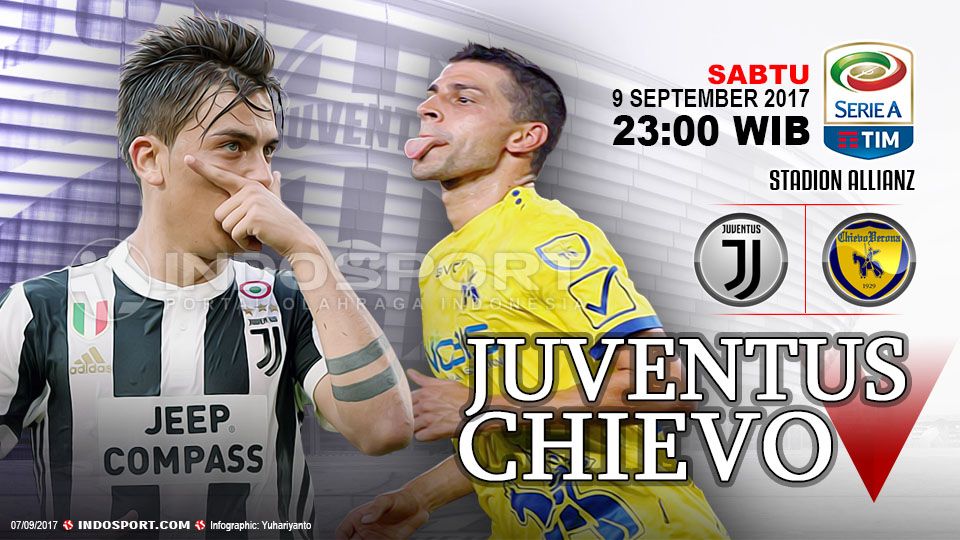 Prediksi Juventus vs Chievo Verona Copyright: © Grafis:Yanto/Indosport/getty images