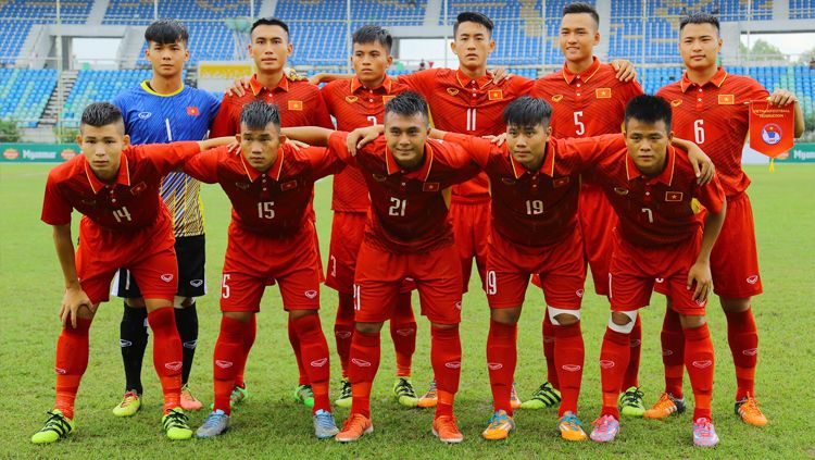 Skuat Vietnam U-18. Copyright: © Myanmar Football Federation