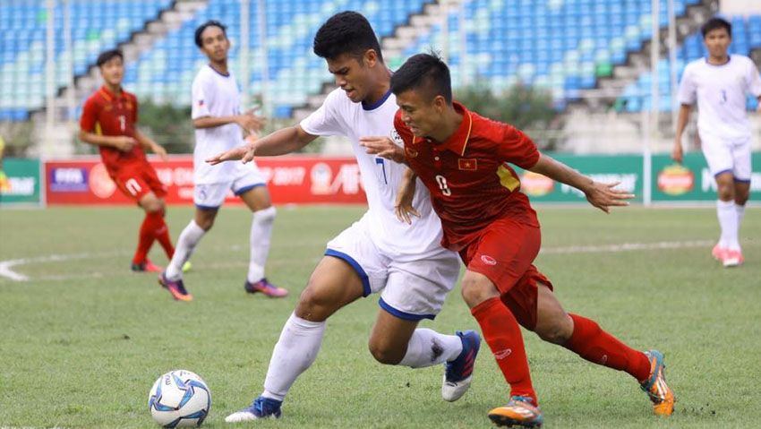 Vietnam vs Filipina. Copyright: © Myanmar Football Federation