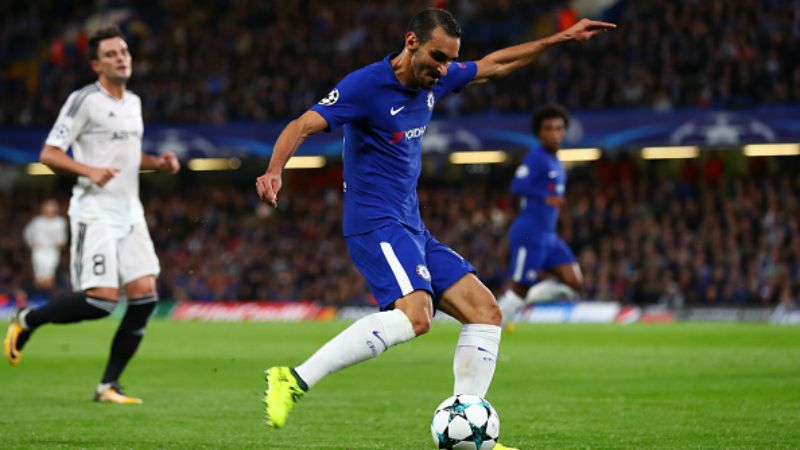 Davide Zappacosta saat hendak melakukan tendangan LDR. Copyright: © getty images