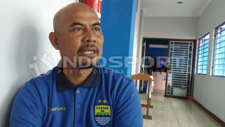 Herrie Setyawan, asisten pelatih Persib Bandung. Copyright: © Gita Agiet/INDOSPORT