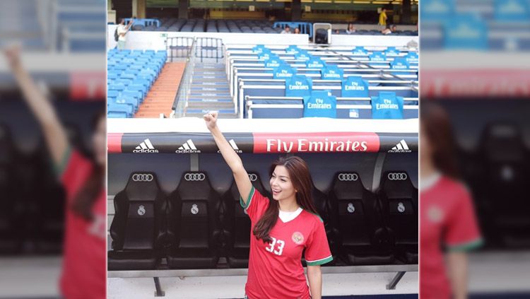 Host Liga 1 Sandra Olga. Copyright: © INSTAGRAM