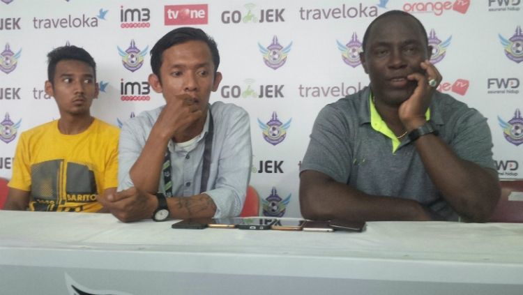 Pelatih Barito Putera, Jacksen F. Tiago. Copyright: © Ian Kurniawan/INDOSPORT