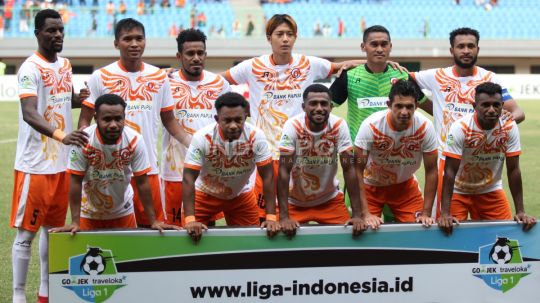 Skuat Perseru Serui. Copyright: © Herry Ibrahim/INDOSPORT