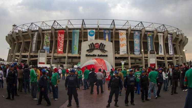 Berikut profil calon venue Piala Dunia 2026 di Meksiko, Eztadio Asteca. Copyright: © ESPN