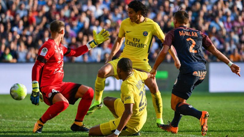 Montpellier vs PSG. Copyright: © getty images