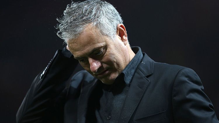 Jose Mourinho, pelatih Man United. Copyright: © getty images