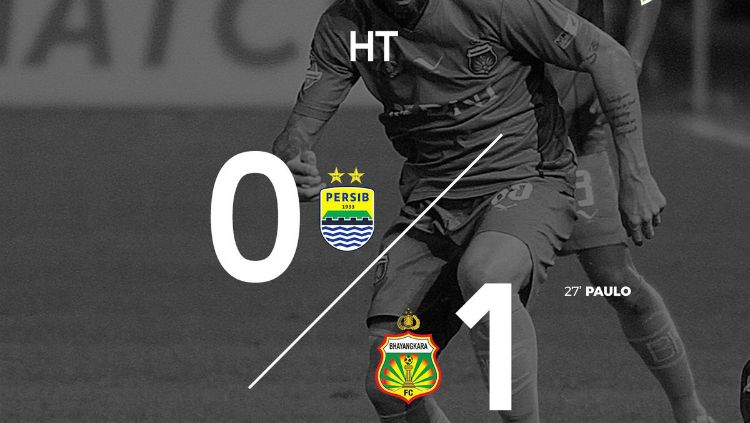 Persib Bandung vs Bhayangkara FC. Copyright: © PT LIB