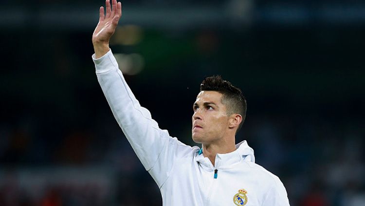 Cristiano Ronaldo, mantan pemain mega bintang Real Madrid. Copyright: © getty images