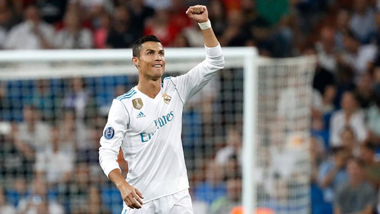 Cristiano Ronaldo, pemain megabintang Real Madrid. Copyright: © getty images