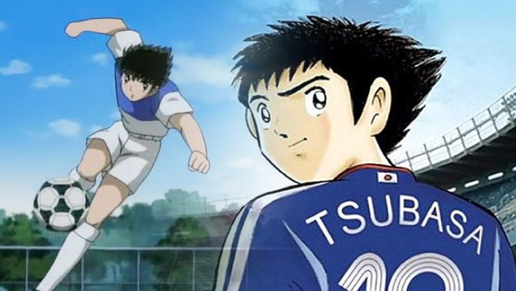 Tokoh anime yang terkenal di Indonesia era 90-an sampai era 2000-an, Captain Tsubasa, secara resmi dijadikan sebagai nama bola untuk Olimpiade Tokyo 2020. Copyright: © Istmewa