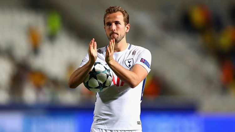 Harry Kane, penyerang Tottenham Hotspur. Copyright: © getty images