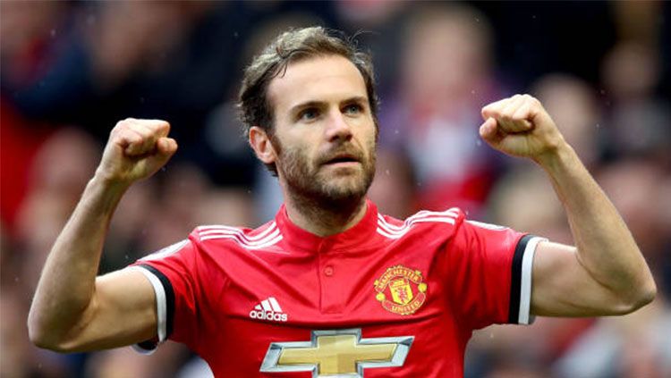 Juan Mata, gelandang sayap Man United. Copyright: © getty images