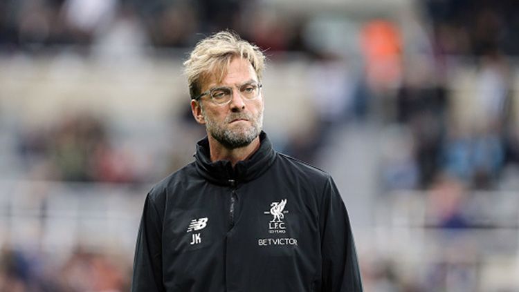Jurgen Klopp, pelatih Liverpool. Copyright: © INDOSPORT