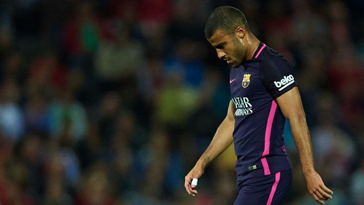 Rafinha, pemain Barcelona. Copyright: © INDOSPORT