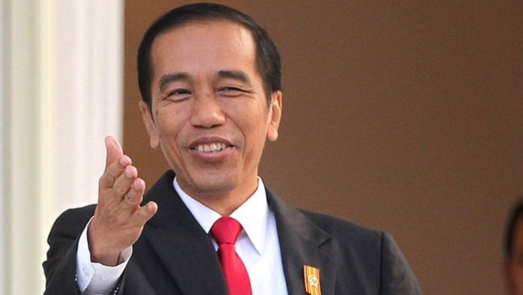 Presiden Ri, Joko Widodo kedatangan atlet yang berlaga di ASEAN Paragames. Mereka pun dapat sepeda kalau bisa jawab kuis. Copyright: © Jawa Pos